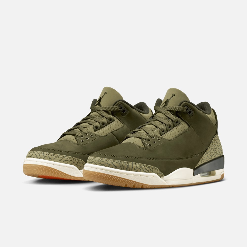NEW Men's Size 11 Nike Air Jordan 3 Retro Family Affair Olive