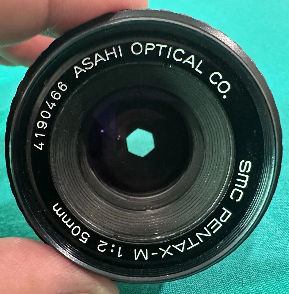 SMC PENTAX - M 1:2 50mm con ADAPTADOR DE MONTAJE PK-MEX EN EXCELENTE ESTADO Foto 3 de 4