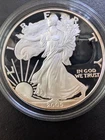 2005 Proof 1oz Silver American Eagle, Silver Bullion Coin 1 oz .999 in case