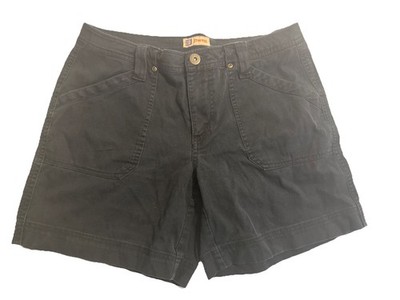 Faded Glory Women's Black Bermuda Shorts Size Size 8 Stretch Fit