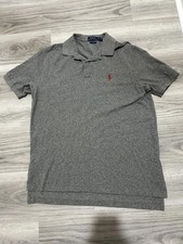 Grey Polo Ralph Lauren Classic Fit Men's Polo Shirt XL Gray