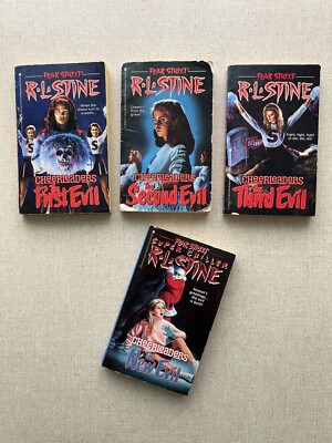 Vintage Fear Street CHEERLEADERS Trilogy by R.L.Stine w/ BONUS