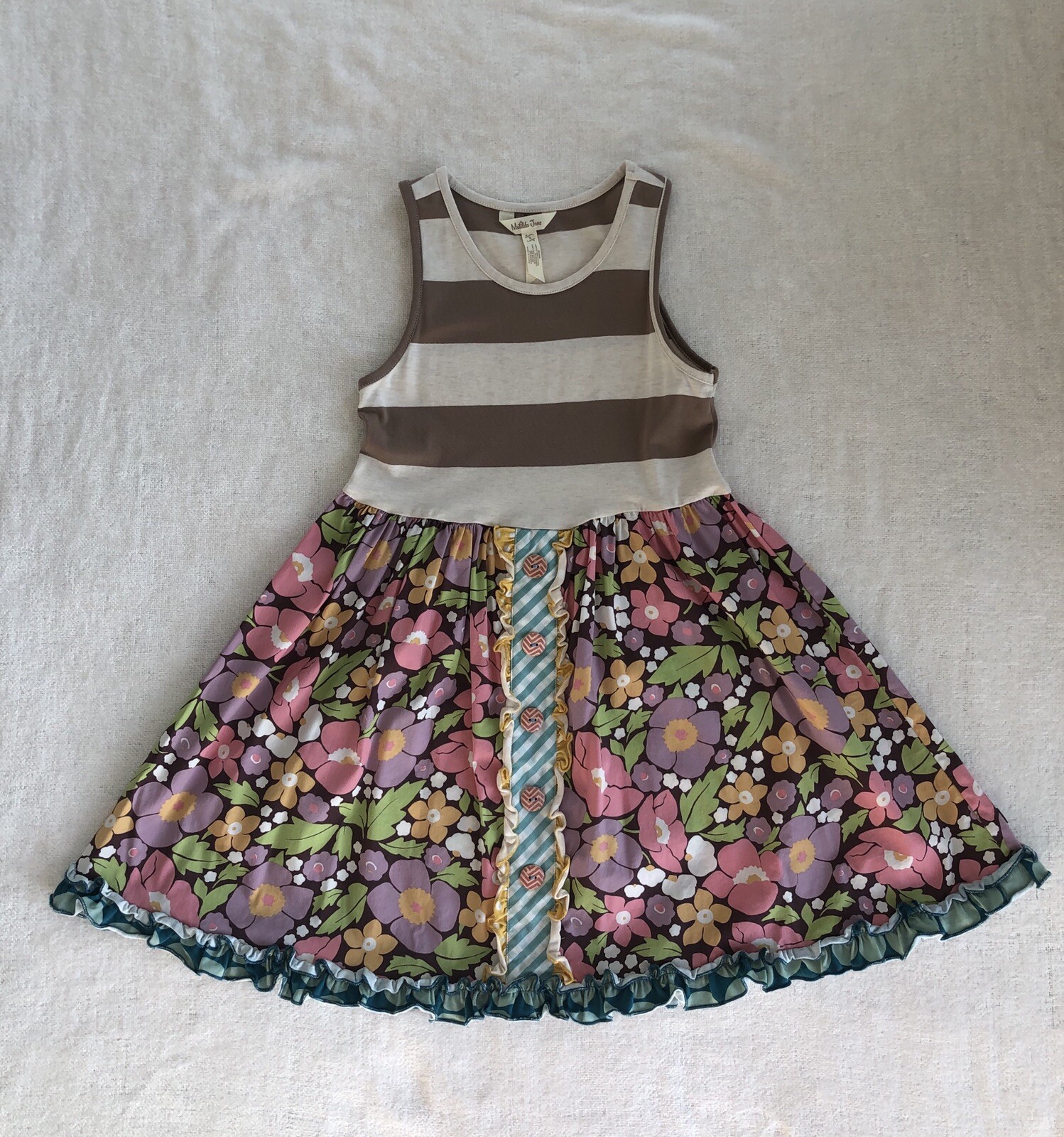 Matilda Jane Once Upon a Time Perchance To Dream Tank Dress Size 8 EEUC