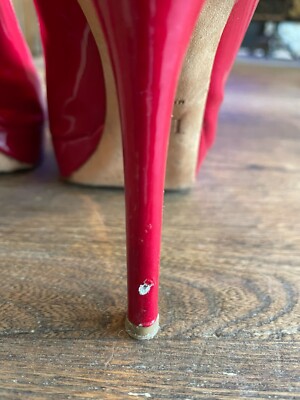 Christian Dior Open Toe pumps high heel large size 37.5 platform