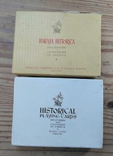 2 Fournier Playing Cards Sets Descubridores Discoverers America English Spanish