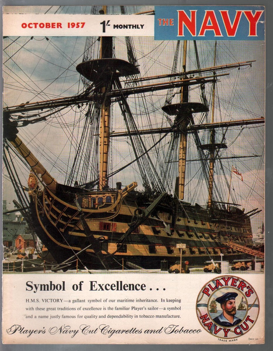 MAG: Navy 10/1957-Historic pix & info on British Navy-VG | eBay