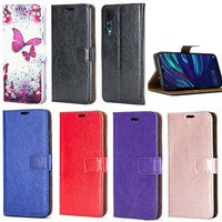 For Huawei P20 Pro P20 Lite Phone Case Leather Flip Shockproof Wallet Book Cover