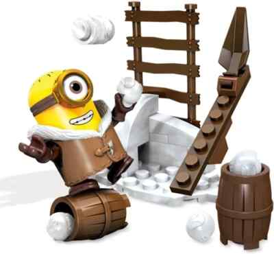 Mega Bloks Minions Snowball Fight Set #38017 26 Pieces Despicable Me -NEW SEALED