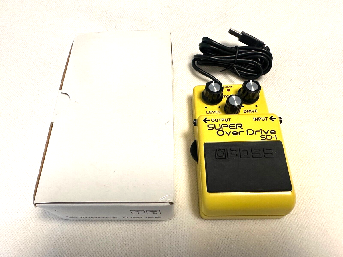 BOSS Compact Effect Pedal PC USB Mouse SD-1 Super Over Drive | eBay