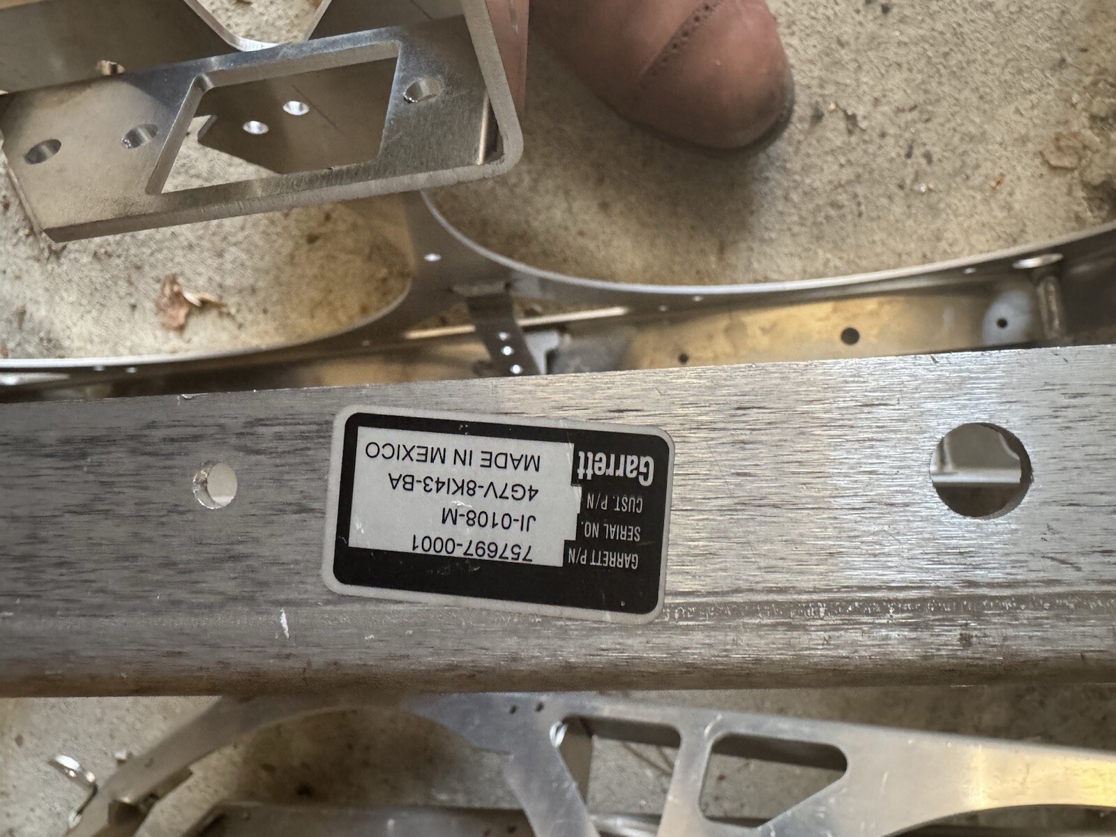 Ford GT Supercar Radiator Fan Support 