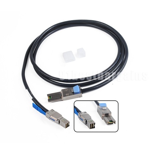 NEW Dell PowerVault MD1220 External Mini-SAS Cable SFF-8088 To SFF-8644 YJXMR - Picture 4 of 9