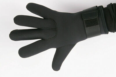 aquata Tauchhandschuhe 5-Finger  schwarz Grösse XXL Sonderangebot