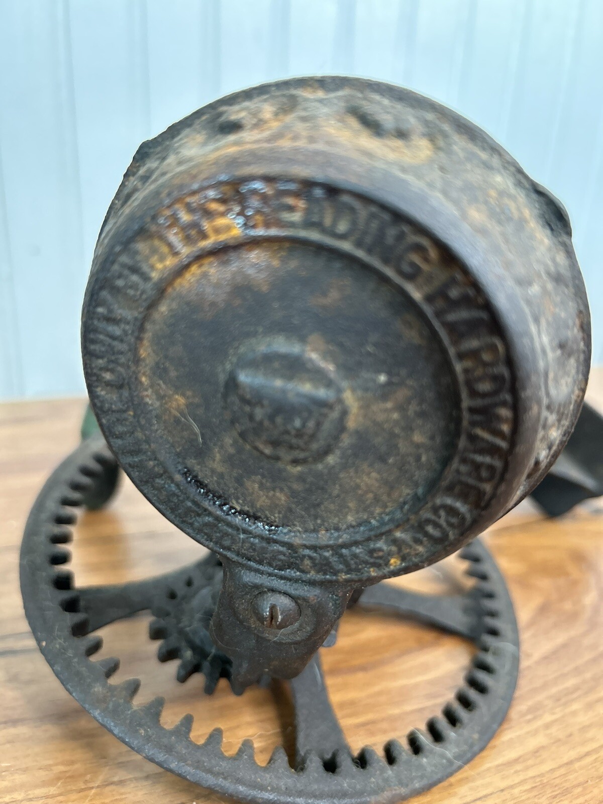 Vintage Antique Cast Iron Reading Hardware Co Apple Peeler eBay