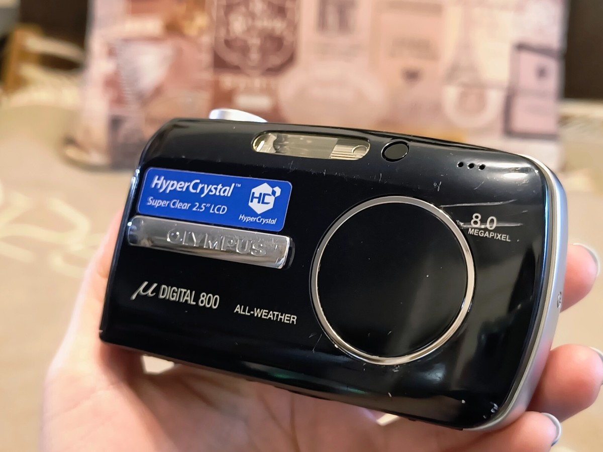 Olympus Stylus 800 Digital 8.0MP Digital Camera - Silver for sale