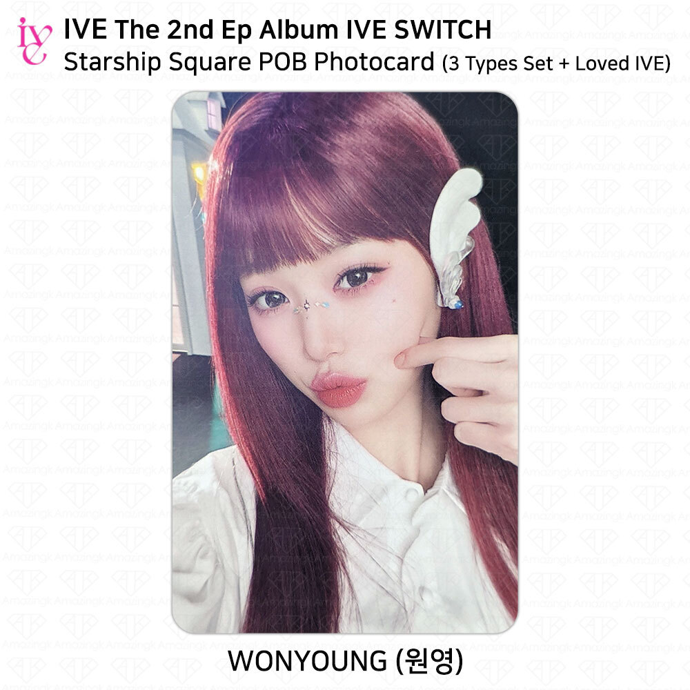 IVE Switch starship 9形態 B ver ウォニョン IVE The 2nd EP Album IVE SWITCH Starship Square POB