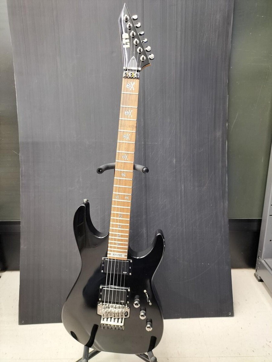LTD KH-202 Used Basswood body Maple neck Jatoba fingerboard Black