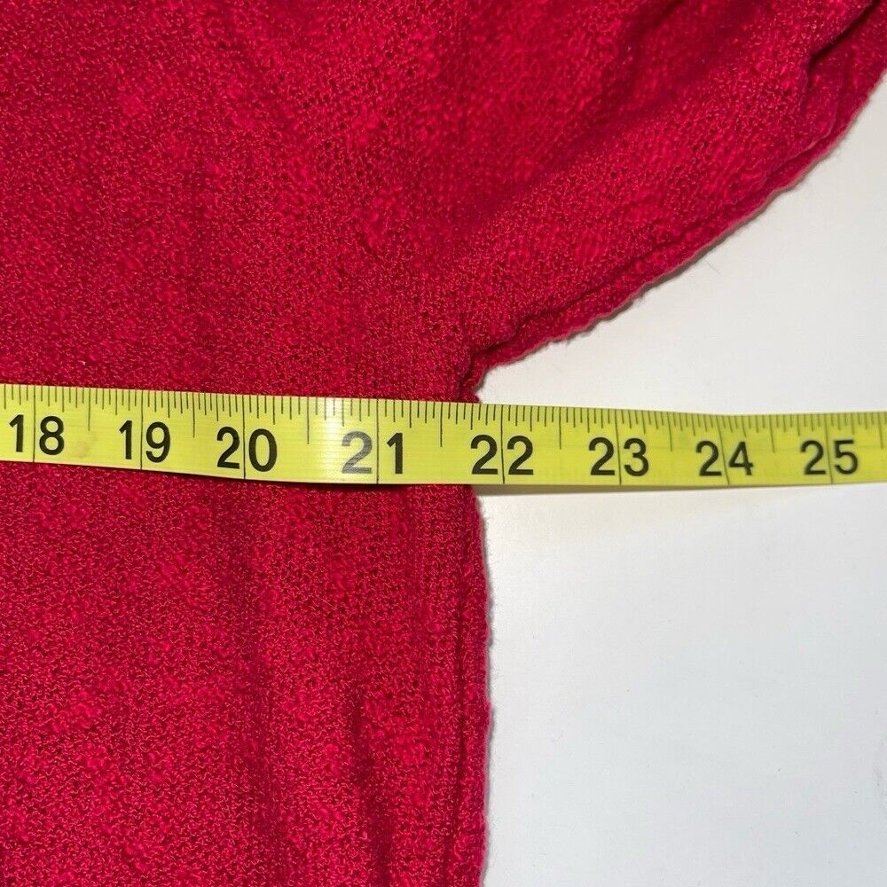 Two by Vince Camuto Solid Red Split Back V-neck K… - image 8