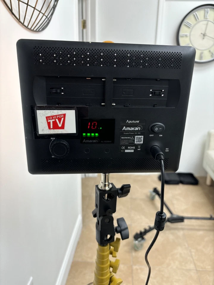 Luces de video LED - Dos luces de inundación LED Aputure Amaran AL-528s KIT de 2 unidades Foto 3 de 4