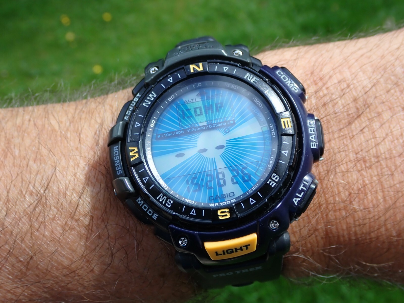 casio protrek prg 40 titanium