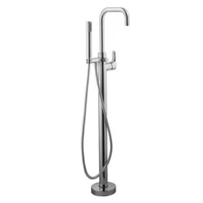 Schon 67622-5001 Single-Handle Freestanding Floor Mount Tub Filler, Chrome