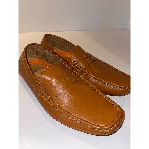 Jonsen Milan Mens Loafers Shoes Tan 