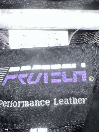 ProTech Performance Echtlederjacke dünn abnehmbares Futter Gr. L schwarz - Bild 5 von 16