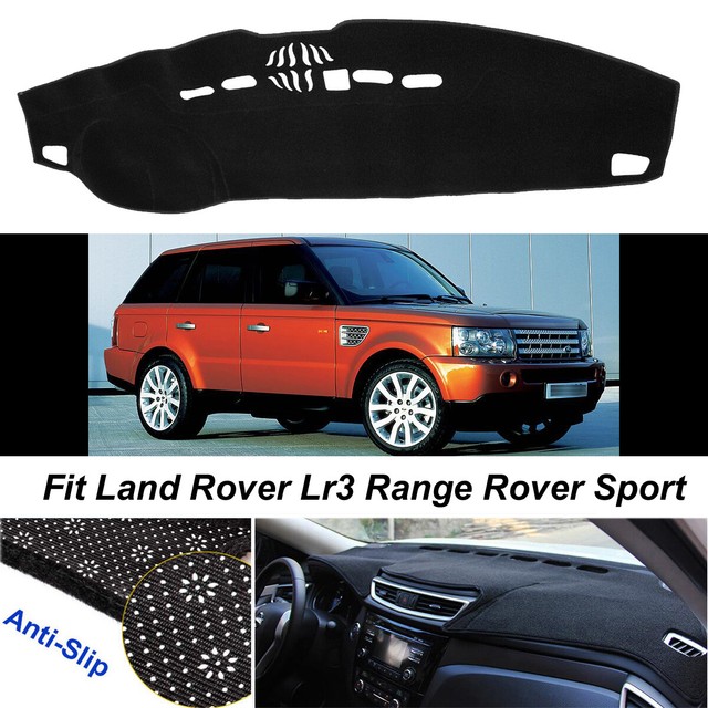 For Land Rover LR3 LR4 Black Dashmat Dashboard Mat Dash Cover Sun Visor