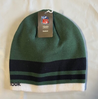 New York Jets Knitted Winter Hat Bonnet Caps Reebok New Green White D
