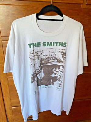 VINTAGE THE SMITHS MEAT IS MURDER T-SHIRT TSHIRT SOFT THIN | eBay
