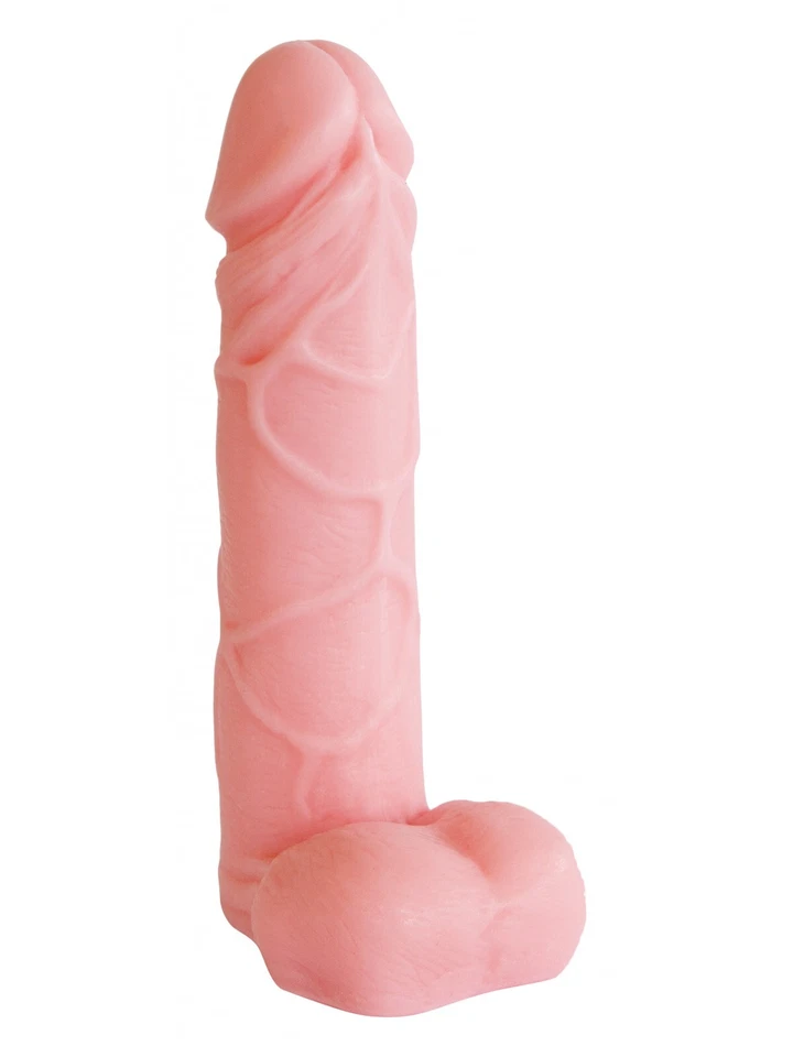 LAQ Handgemachte Seife Penis Rosa Willi XXL 14cm Groß Soap Wity Party Geschenk Duft