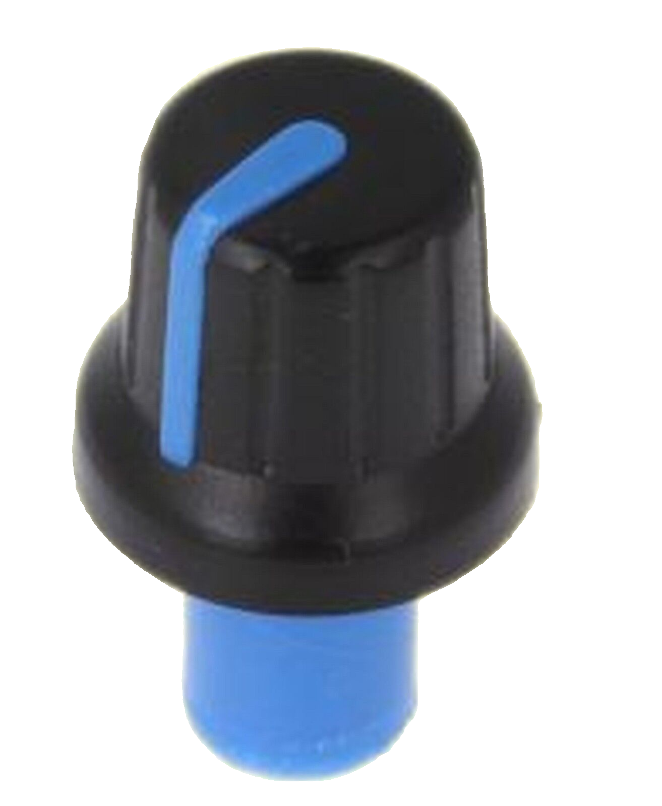 Hifi Lab Poti-Knopf Alu 38x22 Audio Drehknopf Aluminium Massiv Silber 6mm Potentiometer Knopf