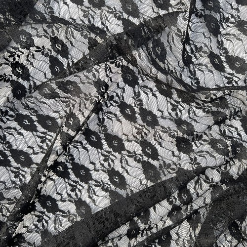 Spandex Lace Polyester Stretch Decorative Clothing Occasion Wear Fabric Material - Picture 14 of 16