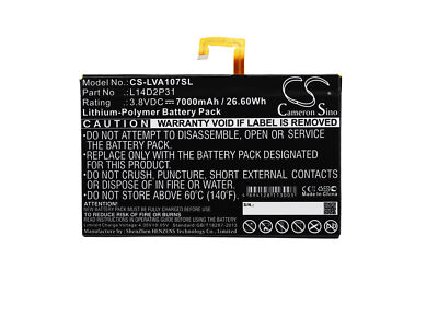Batteria Powery Per Lenovo Batteria Del Tablet Lenovo L14D2P31 Li-ion, 3.8V, 7000mAh/26.60wh Batteria Per Lenovo