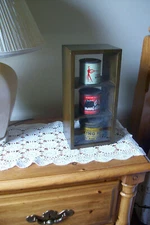 Wood and Glass Counter Display Stand