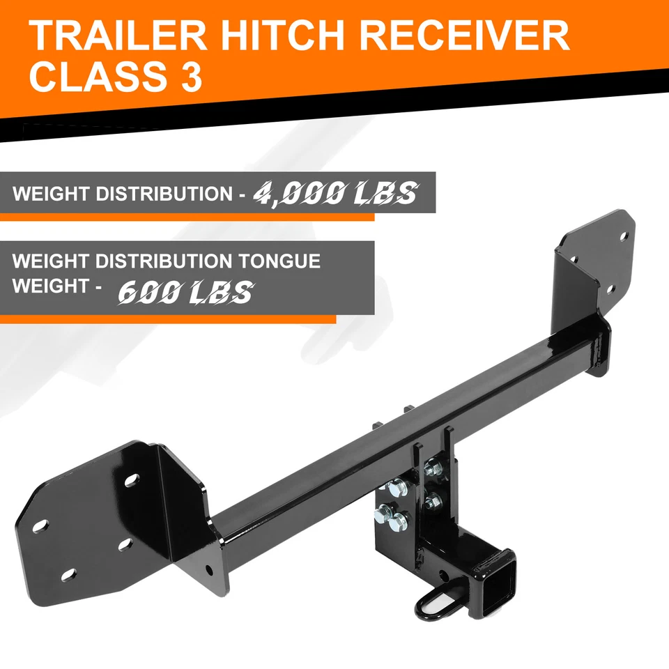 Para Subaru Outback Clase 3 2010-2019 2011 2015 remolque enganche receptor de 2" #13410 Foto 4 de 4