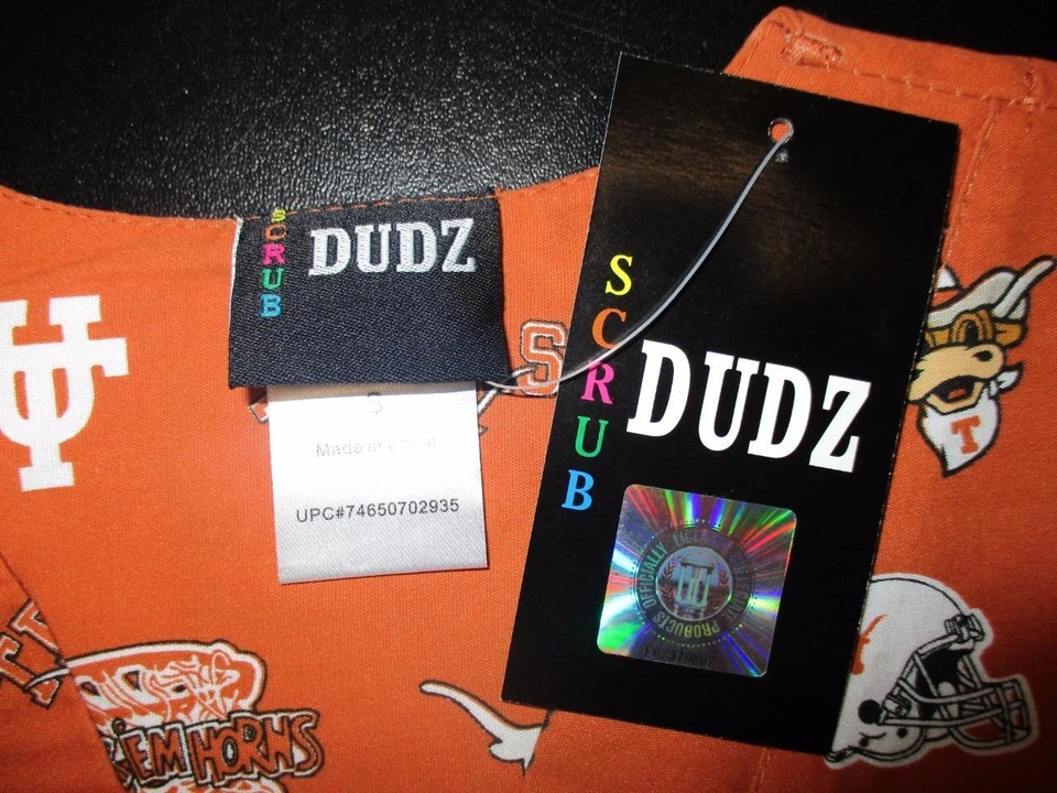 Pantalones/camisa exfoliantes médicos de enfermera/médico Texas Longhorns para hombre tallas S-M-L-XL-2XL Foto 4 de 4