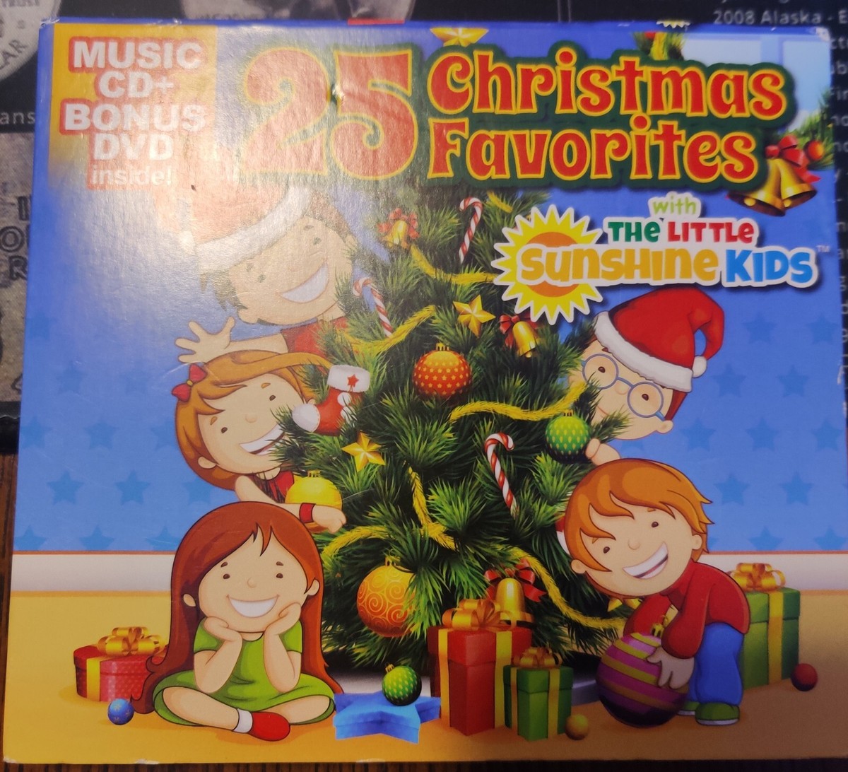 25 Christmas Favorites w/The Little Sunshine Kids + Bonus DVD