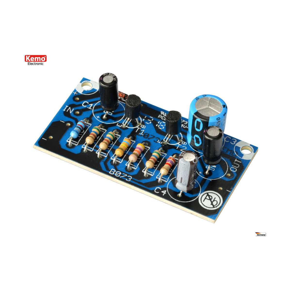 KIT Pre-amplificatore, super banda larga universale 10 Hz - 150 kHz 12-30V DC