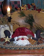 Primitive Patti's Ratties Original Raggedy Believe Santa Doll Paper Pattern 202