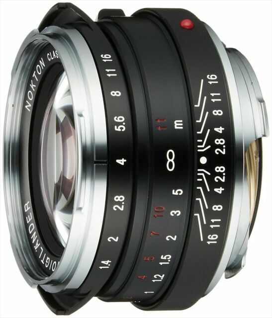Voigtländer Nokton Classic 40mm f1.4 Lens Leica M Mount for sale 