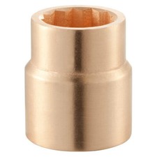 Image of Facom 1" Drive Non Sparking Copper Beryllium Bi Hexagon Socket Metric 75mm