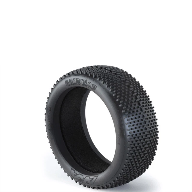 1:8 Buggy Reifen GRIDIRON hard mit Reifenringeinlagen 2 Stück AKA 14003H - Bild 3 von 4