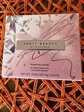 NIB Full Size FENTY BEAUTY DIAMOND BOMB All-over VEIL "HOW MANY CARATS?! 01"