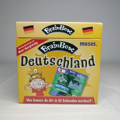 BrainBox Deutschland Quizspiel - Was kannst du dir in 10 Sekunden merken