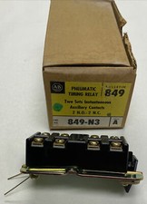 ALLEN BRADLEY,849-N3,SER A PNEUMATIC TIMING RELAY AUXILIARY CONTACT NEW