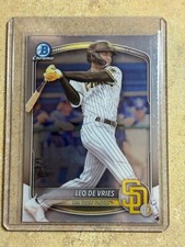2025 Bowman Chrome Prospect  LEO DE VRIES  #BCP-59 SD Padres