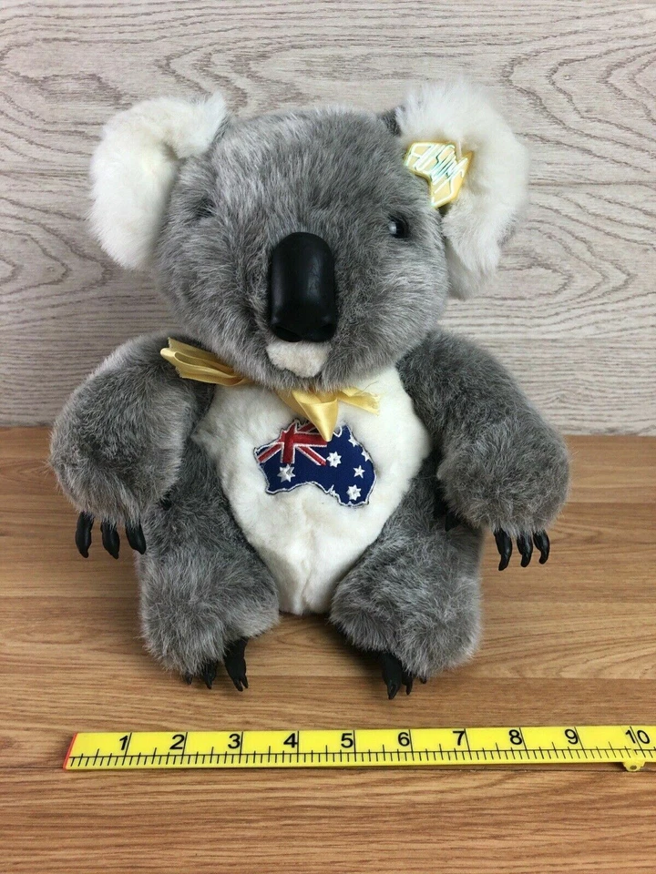 Ausums Koala Plush 10.5" Australian Souvenir Teddy Bear Stuffed Animal Gift - Image 3 of 4