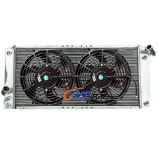 Aluminum Radiator+Fans for 1993-2002 Cadillac DeVille Eldorado Seville V8 4.6L