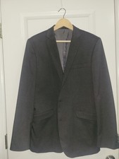 Kenneth Cole Reaction Men's Light Grey Techni-Cole Blazer Size 42L