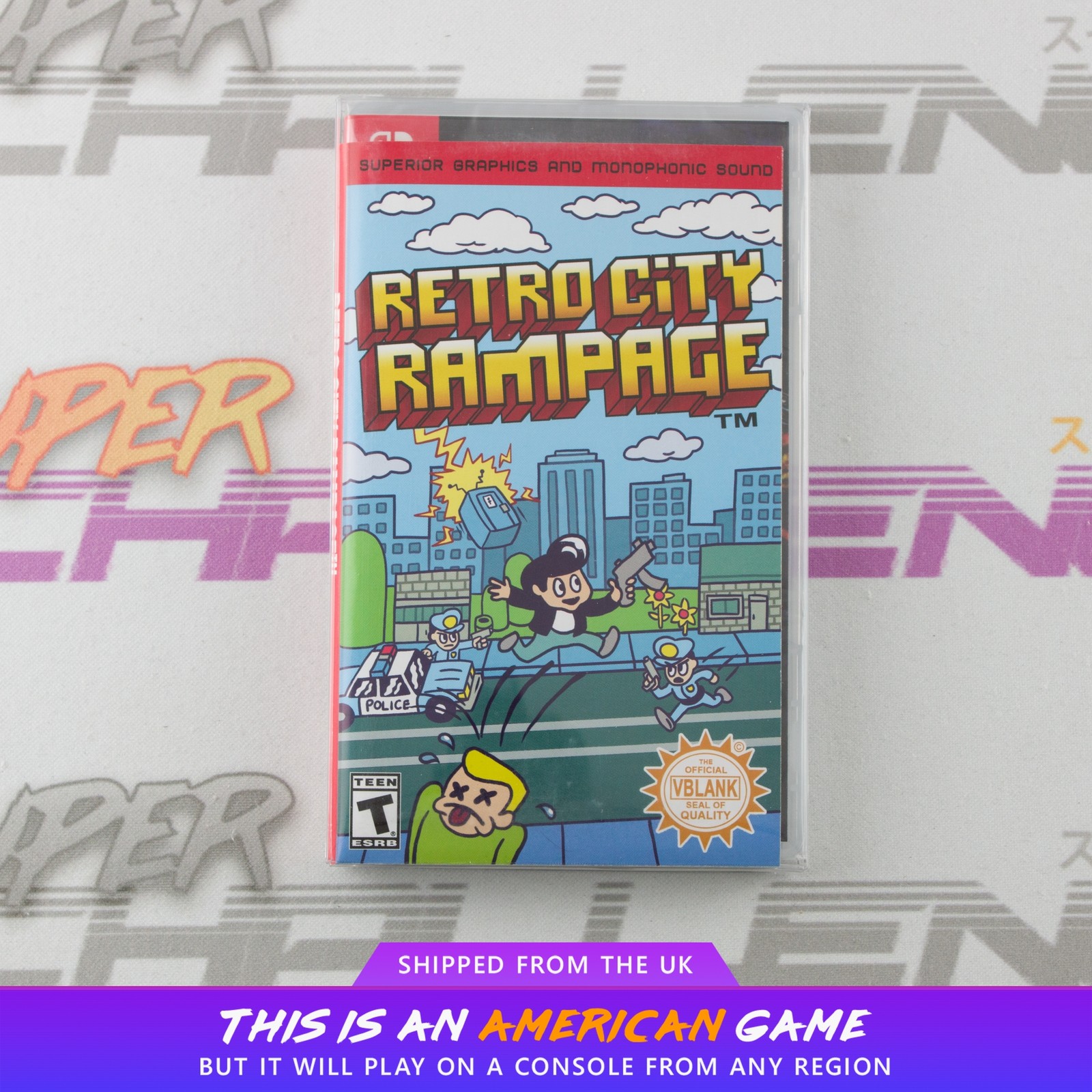 Retro City Rampage DX Collector's Edition Switch Nintendo NSW NTSC-U US CIB